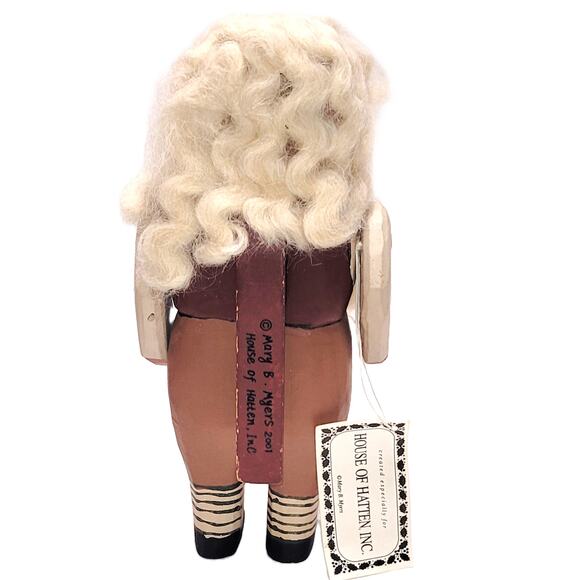 10" Rare & Whimsical 2001 House Of Hatten Mary Myers Studio Nutcracker - Picture 3 of 12